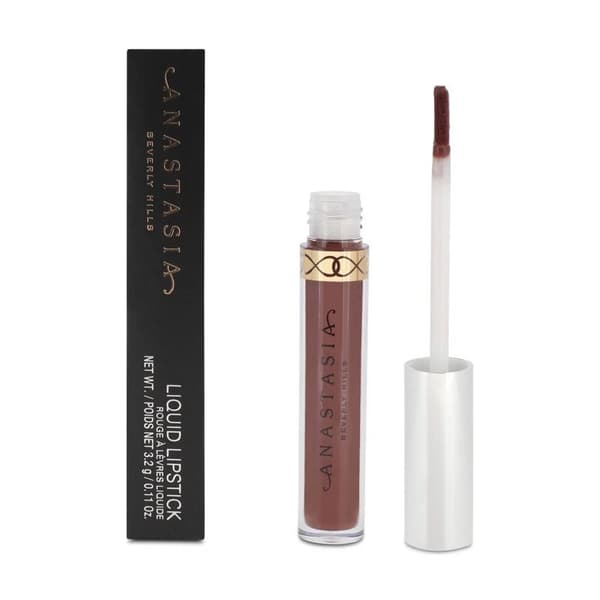 Anastasia Beverly Hills Liquid Lipstick Dazed with Flat Applicator, Matte Finish