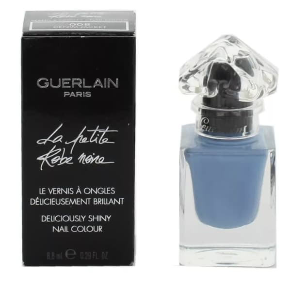 Guerlain Blue Nail Polish La Petite Robe Noire 008 Denim Jacket Brand