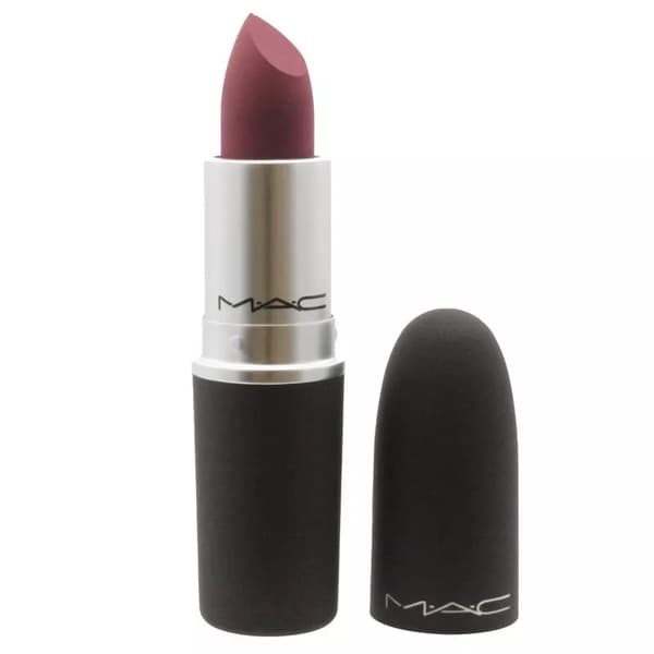 MAC Lipstick Powder Kiss 305 Burning Love Matte Red Lipstick Long Lasting -