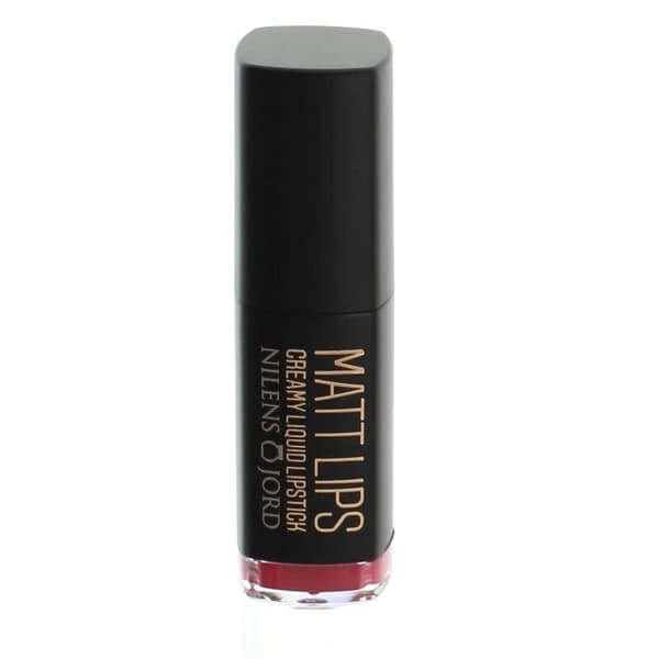 Pink Lipstick Nilens Jord Matt Lips Liquid Lipstick No 916 Fresh 7.5ml