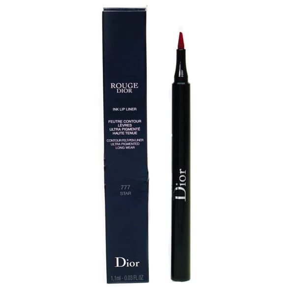 Dior Red Lip Liner Pen Rouge Ink Contour Felt Lipliner Pen Lipstick 777 Star
