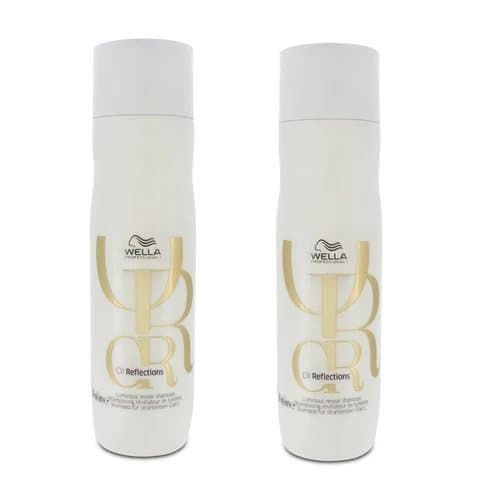 Wella Shampoo Oil Reflections Luminous Reveal 2x Bottles 250ml Each