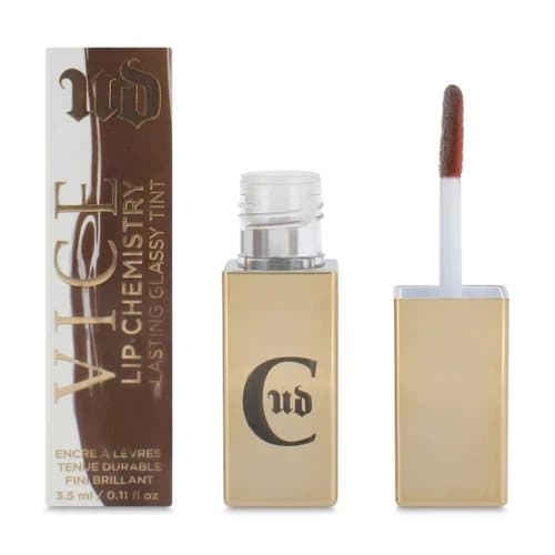Urban Decay Vice Lip Chemistry Lasting Glassy Tint Stay Naked Sideways 3.5ml