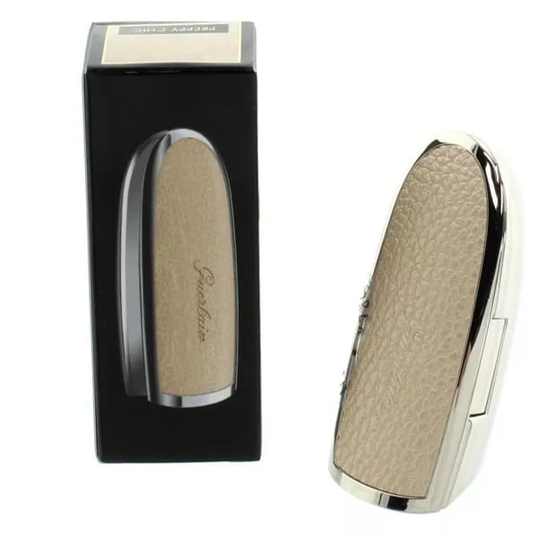 Guerlain Rouge G Lipstick Case Preppy Chic With Double Mirror Cap -