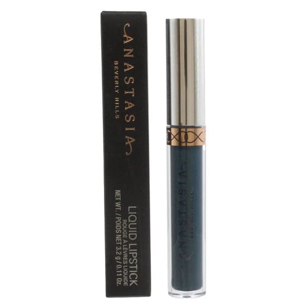 Anastasia Beverly Hills Lipstick Liquid Dark Teal Lip Stick Requiem Matte Vegan