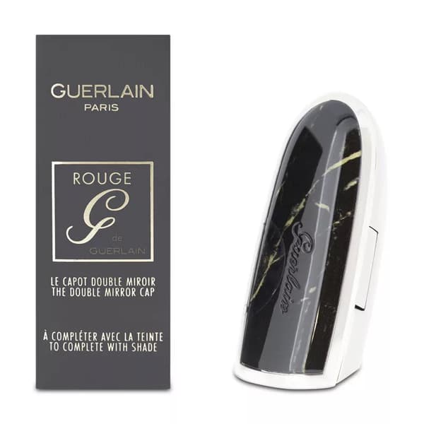 Guerlain Rouge G Lipstick Case Neo-Gothic With Double Mirror Cap -