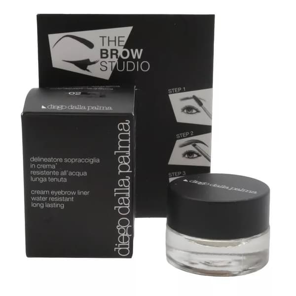 Diego Dalla Palma Eyebrow Gel 02 Medium Brown Waterproof Brow Gel -