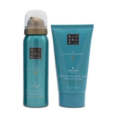 Rituals Ritual Of Karma Foaming Shower Gel & Body Cream Travel Set Toiletries