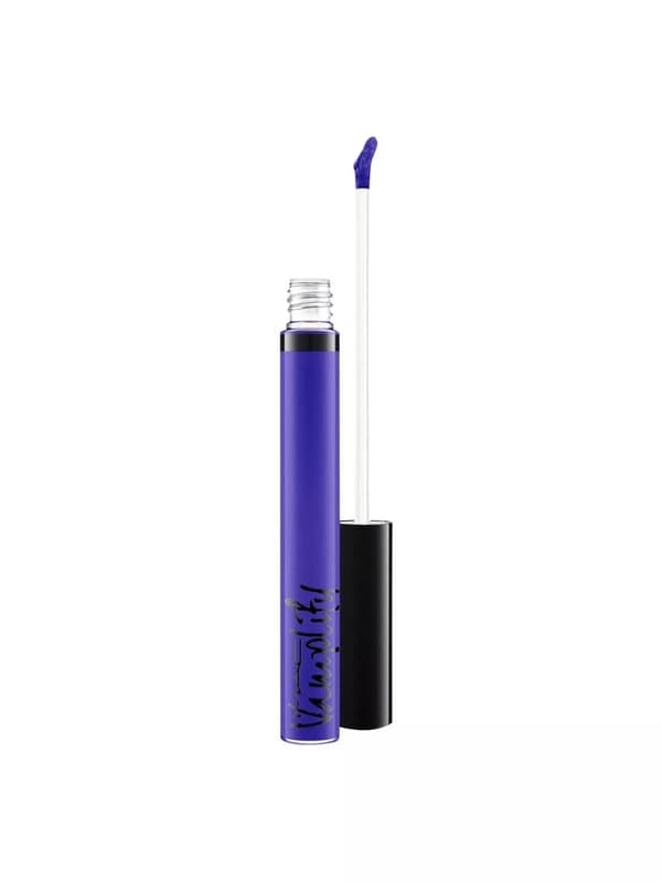 MAC Purple Lip Gloss Vamplify Lipgloss Saucy Miss - Damaged Box