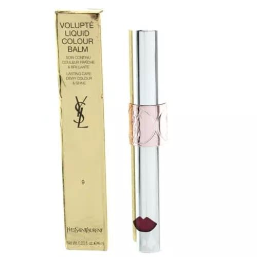 Yves Saint Laurent Pink Lip Gloss Volupte Liquid Lip Balm 9 Strip Me Fuchsia