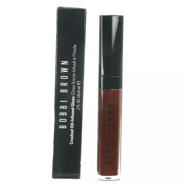 Bobbi Brown Lip Gloss Crushed Oil-Infused Gloss After Party Plumping Red -