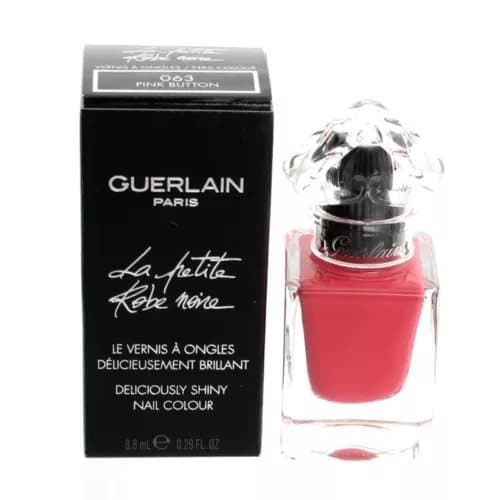 Guerlain Pink Nail Polish La Petite Robe Noire 063 Pink Button Shiny Nails -