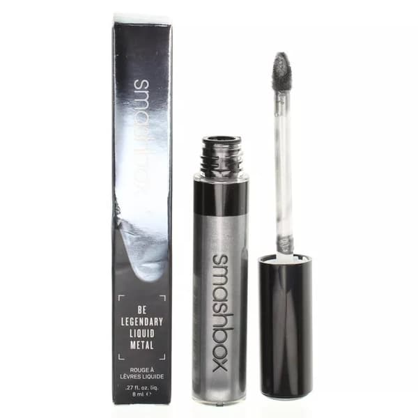 Smashbox Silver Liquid Lipstick Be Legendary Metal Space Case - Damaged Box