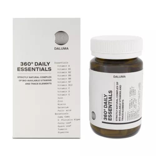 120 x Daily Vitamin Tablets Vegan Natural Complex Botanical 360° Daluma