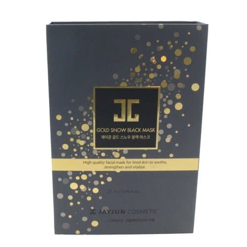 Jayjun Gold Snow Black Mask Face Serum Hydrating Soothing Tightening Anti Age