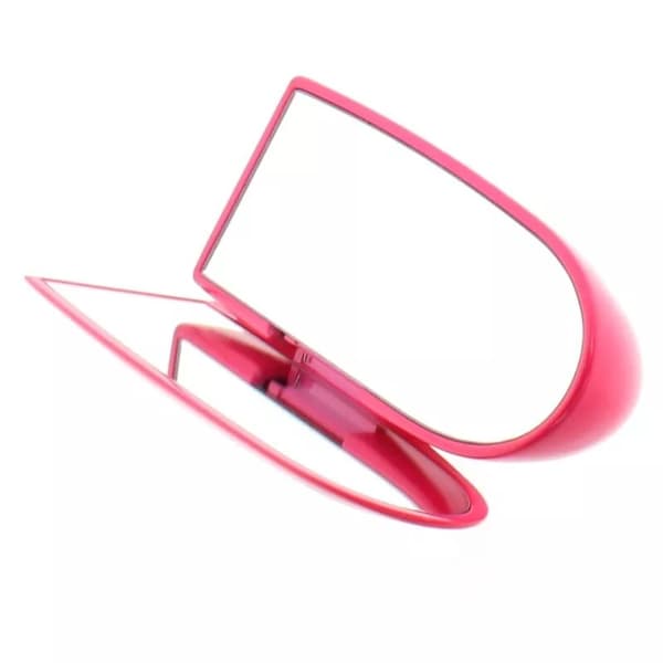 Guerlain Rouge G Lipstick Case Pink Make-Up Travel Lip Stick Case & Mirror -