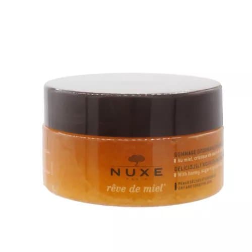 NUXE Body Scrub Deliciously Nourishing Sugar Scrub Exfoliator Argan Oil