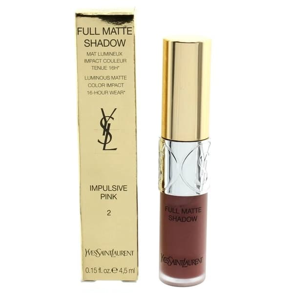 YSL Pink Eyeshadow Full Matte Shadow 2 Impulsive Pink Yves Saint Laurent -