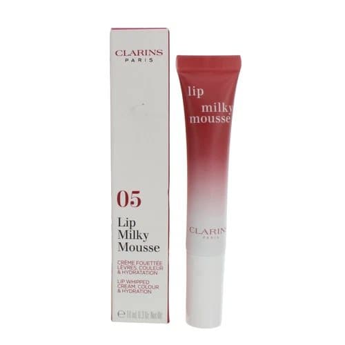 Clarins Pink Lip Milky Mousse 05 Milky Rosewood Hydrating Lipstick -
