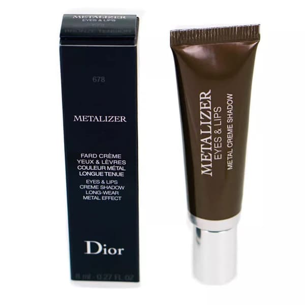 Dior Bronze Cream Eyeshadow Lipstick Metalizer Brown 678 Bronze Tension