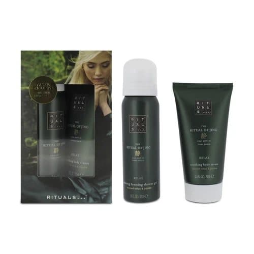 Rituals The Ritual Of Jing Shower Gel 50ml Body Cream 70ml Set Lotus & Jujube