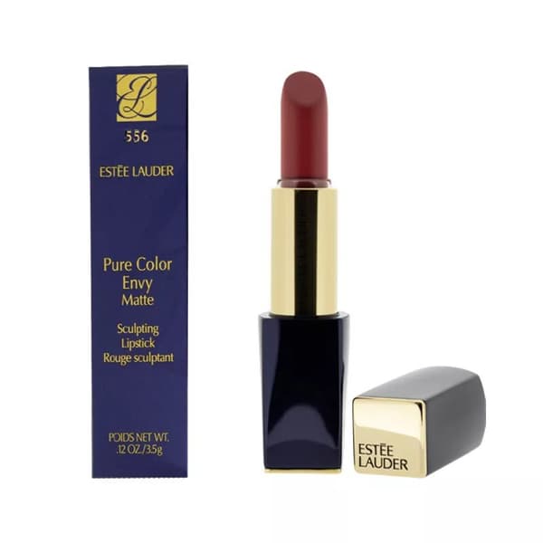 Estee Lauder Red Lipstick Pure Colour Envy Matte Sculpting 556 Thriller