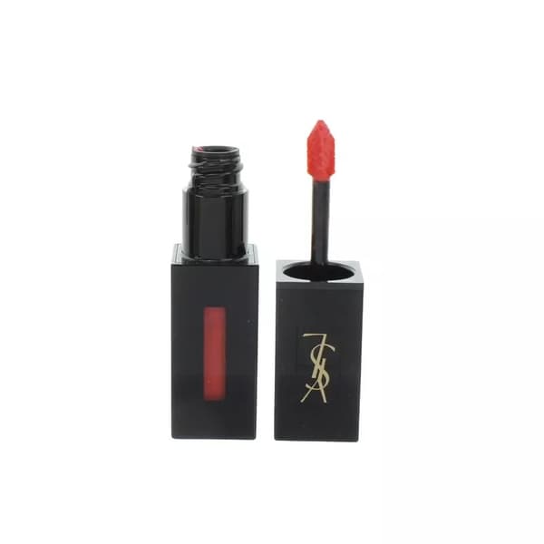 Yves Saint Laurent Lip Stain Vinyl Cream 406 Orange Electro YSL Lipstick -