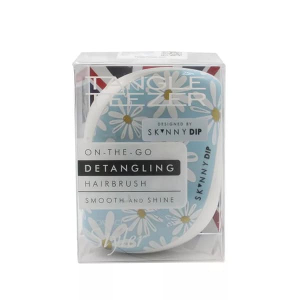 Tangle Teezer Detangling Hairbrush Compact Styler Skinny Dip Dreamy Daisy Brush