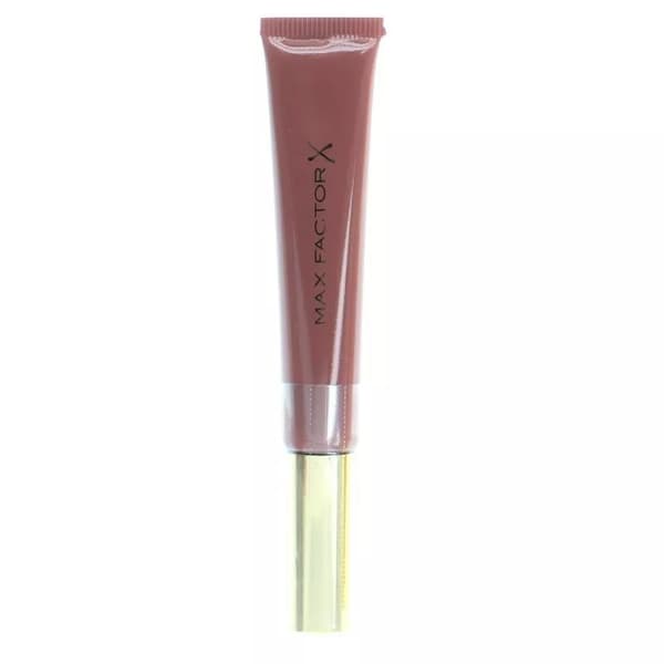 Max Factor Brown Lip Gloss Elixr Cushion Lip Colour 015 Nude Glory 2 x 9ml