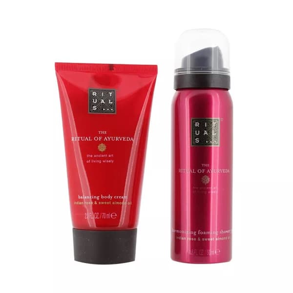 Rituals The Ritual Of Ayurveda Foaming Shower Gel 50ml And Body Cream 70ml