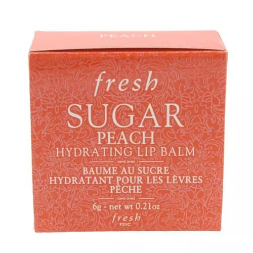 Fresh Sugar Lip Balm Peach Hydrating Lip Treatment Dry Lips Soothing Nourishing