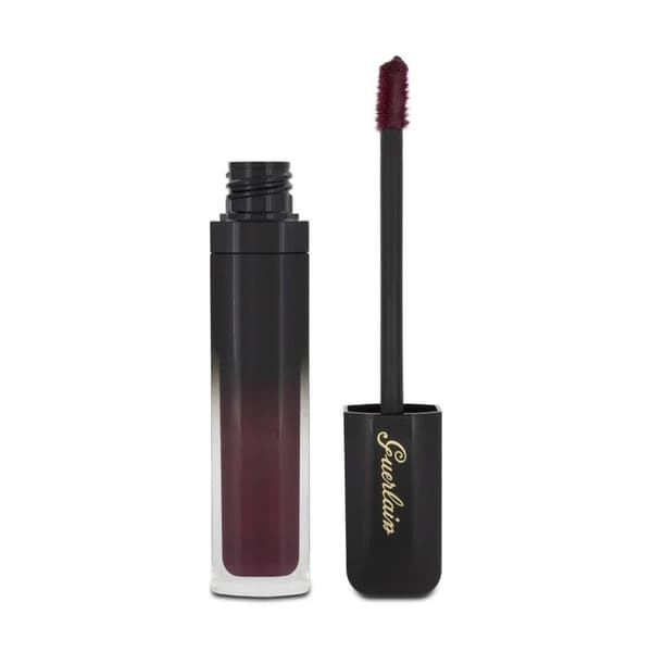 Guerlain Red Liquid Lipstick Intense Matte Creamy Velvet M69 Attractive Plum