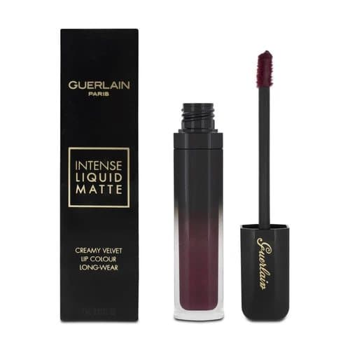 Guerlain Red Liquid Lipstick Intense Matte Creamy Velvet M69 Attractive Plum