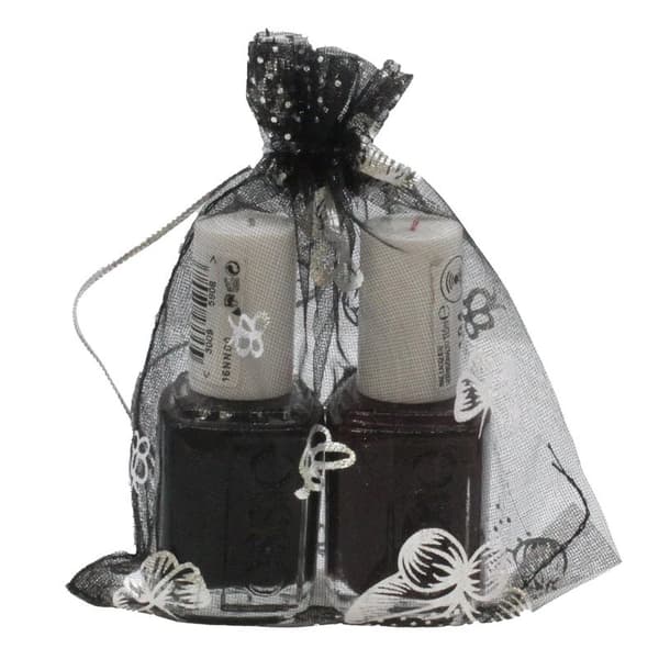 Essie Black Nail Polish Gift Set Carry On 104 Plum Nail Varnish 88 Licorice