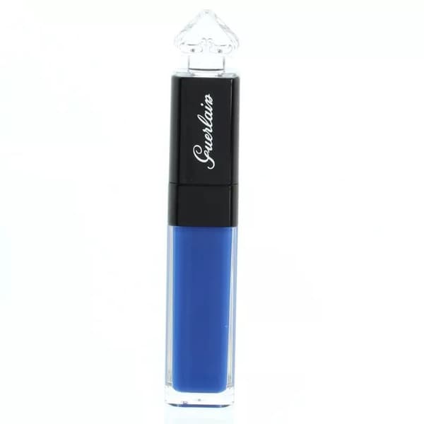 Guerlain Blue Lipstick Liquid La Petite Robe Noire Ink L101 Adventurous