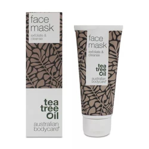Australian Bodycare 100ml Tea Tree Oil Face Mask Clay Face Mask for Clogged Skin