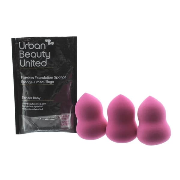 3 x Beauty Makeup Sponge Foundation Blender Applicator For Flawless Make Up