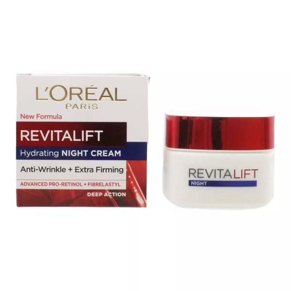 L’Oreal Night Cream Revitalift 50ml Anti Wrinkle & Extra Firming Moisturiser