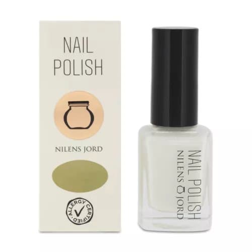 Nilens Jord Blue Nail Polish No 663 Kiwi Nail Varnish Long Lasting Wide Brush