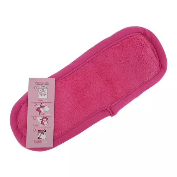 Make Up Eraser Remover Cloth Anti Bacterial Cleansing Makeup Towel Pink - 2 Pack