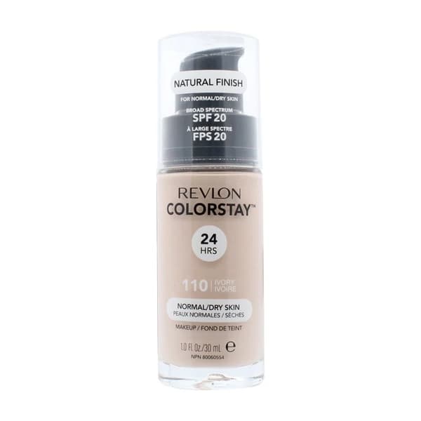 Revlon Colourstay Foundation 10 Ivory 30ml Normal Dry Skin 24 Hrs Make Up