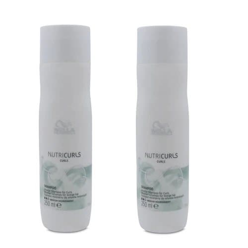 Wella Shampoo For Curls Nutricurls Shampoo 2 x Bottles 250ml Each
