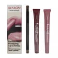 Miniatyrbillede 1 af 3: Revlon 2 x Pink Lip Cream Kiss Plumping Lip Creme & Nude Lipliner Liner Set