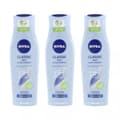 Miniatyrbilde 1 av 3: Nivea Shampoo 250ml x 3 Classic Mild Ph Balance Silicon Free Normal Hair