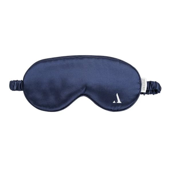 Aristocrat Satin Sleep Mask Blue Eye Cover Blackout Blindfold