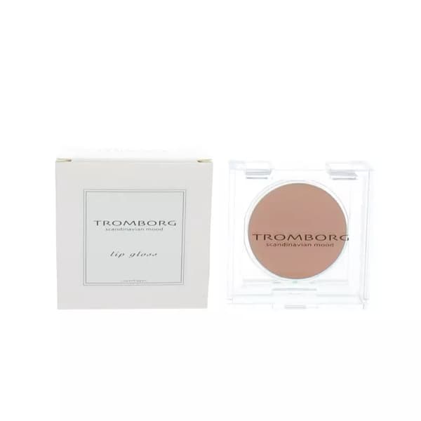 Tromborg Nude Lip Gloss Scandinavian Mood Beige Tinted Lip Gloss Hydrating -NEW