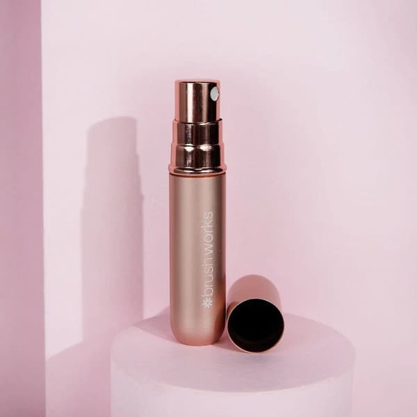 Brushworks Perfume Travel Atomiser Fragrance - Pink