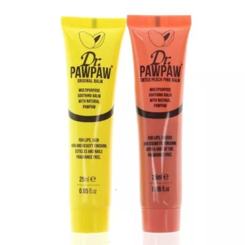 Dr Paw Paw Multi Purpose Balm 2 x 25ml Lip Balm Vegan Cruelty Free Soothing
