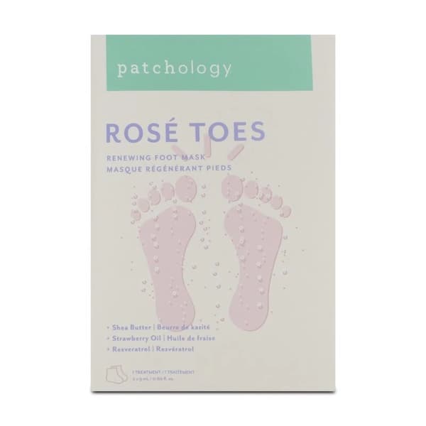 Patchology Rose Toes Renewing Foot Mask 2 x 9ml
