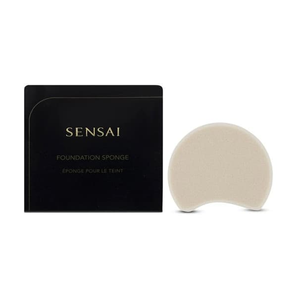 Sensai Foundation Sponge Moon Shape 1pcs Foundation Applier